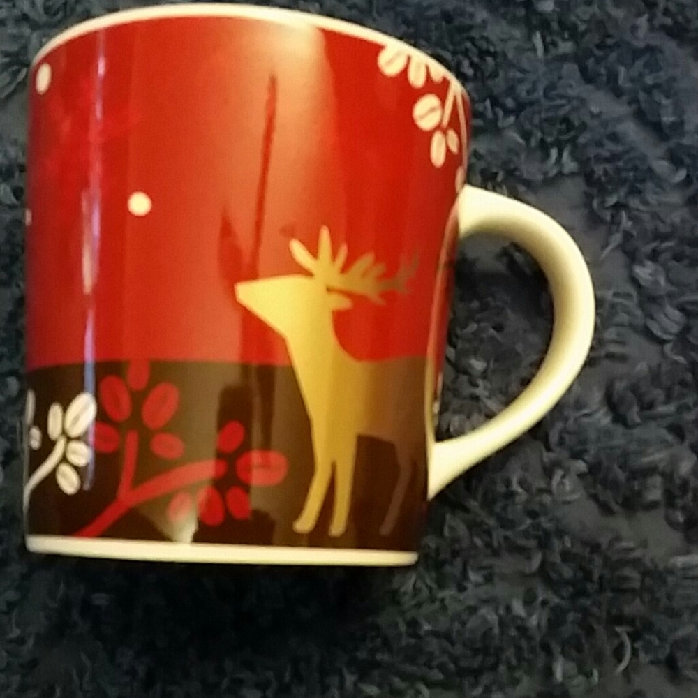 2009 Starbucks collectible holiday new bone china